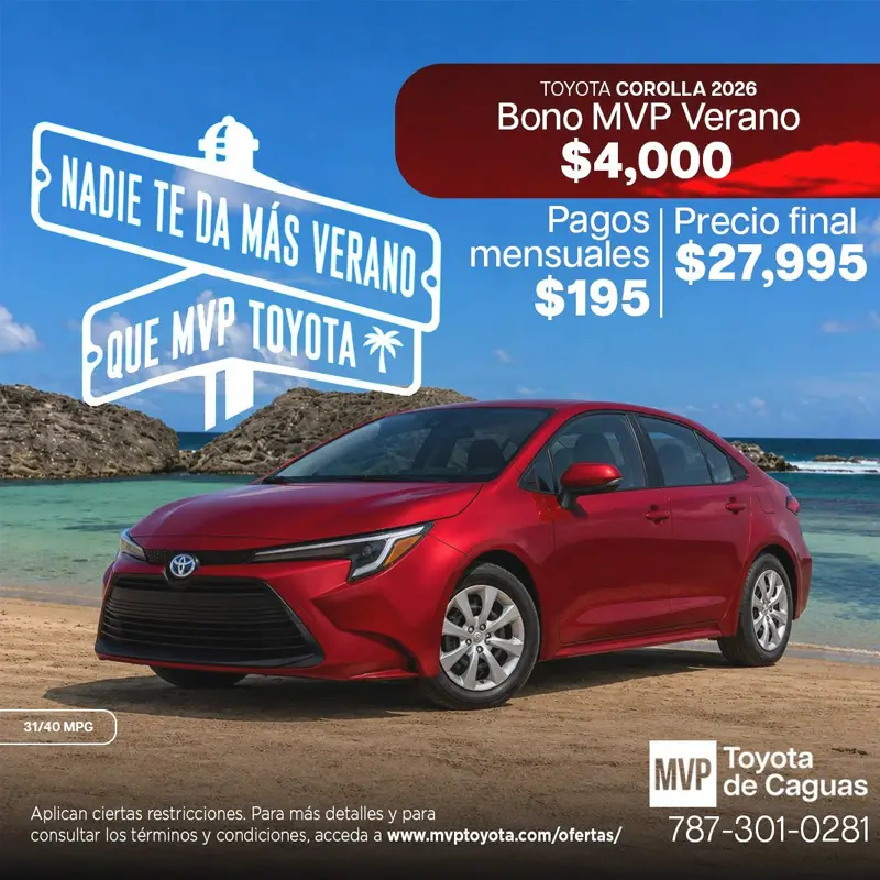 Ofertas en MVP Toyota